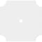 Ekena Millwork Locke Architectural Grade PVC Ceiling Medallion, 34"OD x 3"ID x 20 1/4"C x 1"P, One-Piece CMP34LE-03000 - alternate 2